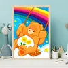 Diamond Painting -DIY Round Drill Care Bear(30X50CM)