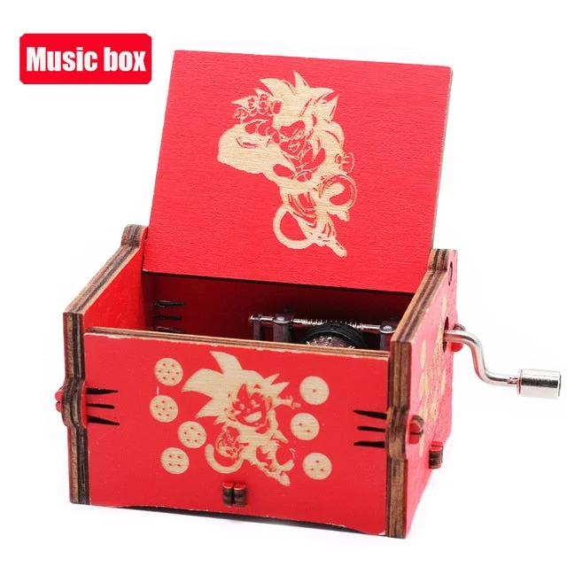 Merry Christmas Various Movie Anime Themes Music Boxes Wooden Hand Crank Birthday Gift New Year's Gift Home Decor