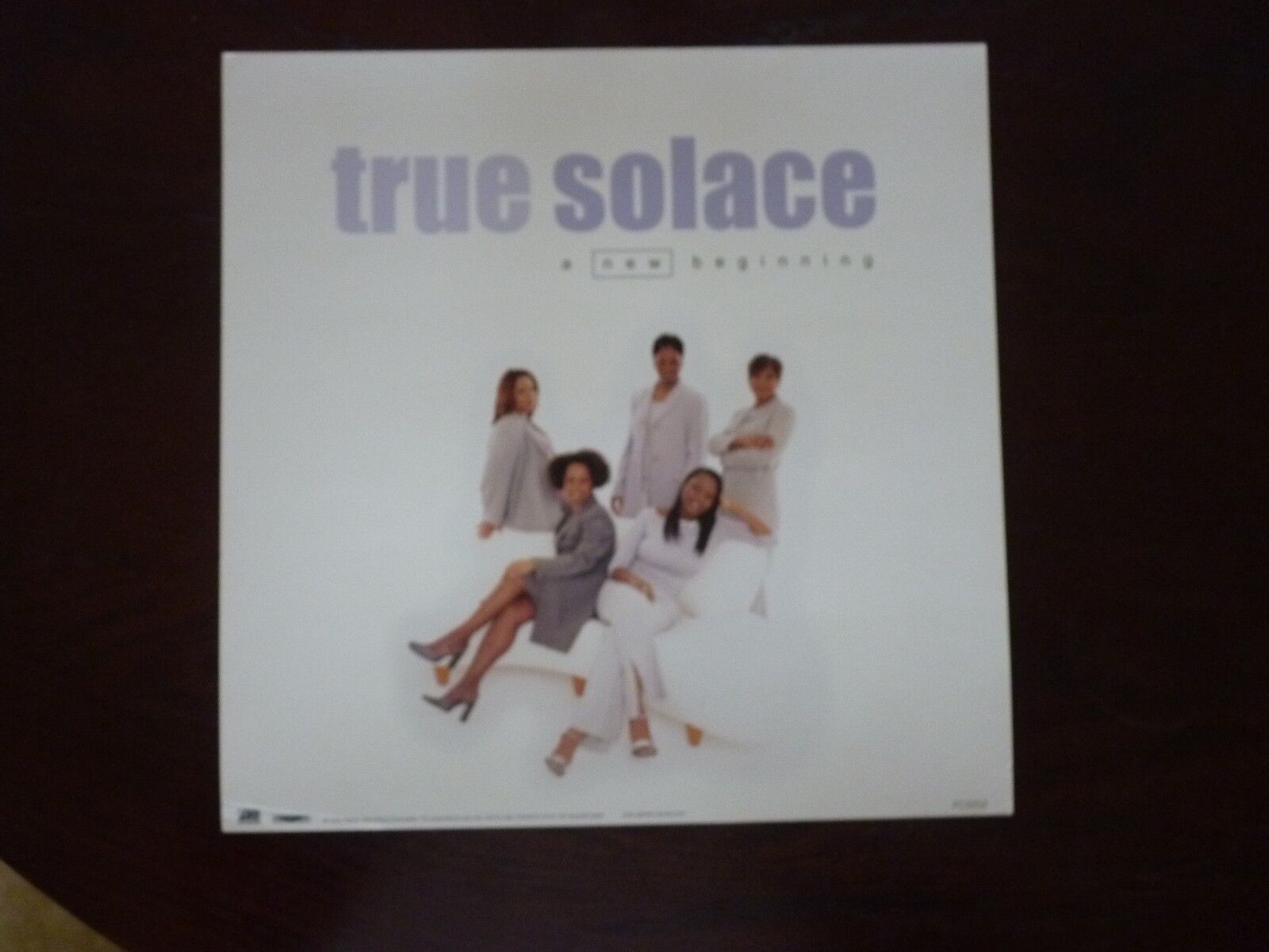 True Solace New Beginning LP Record Photo Poster painting Flat 12x12 Poster