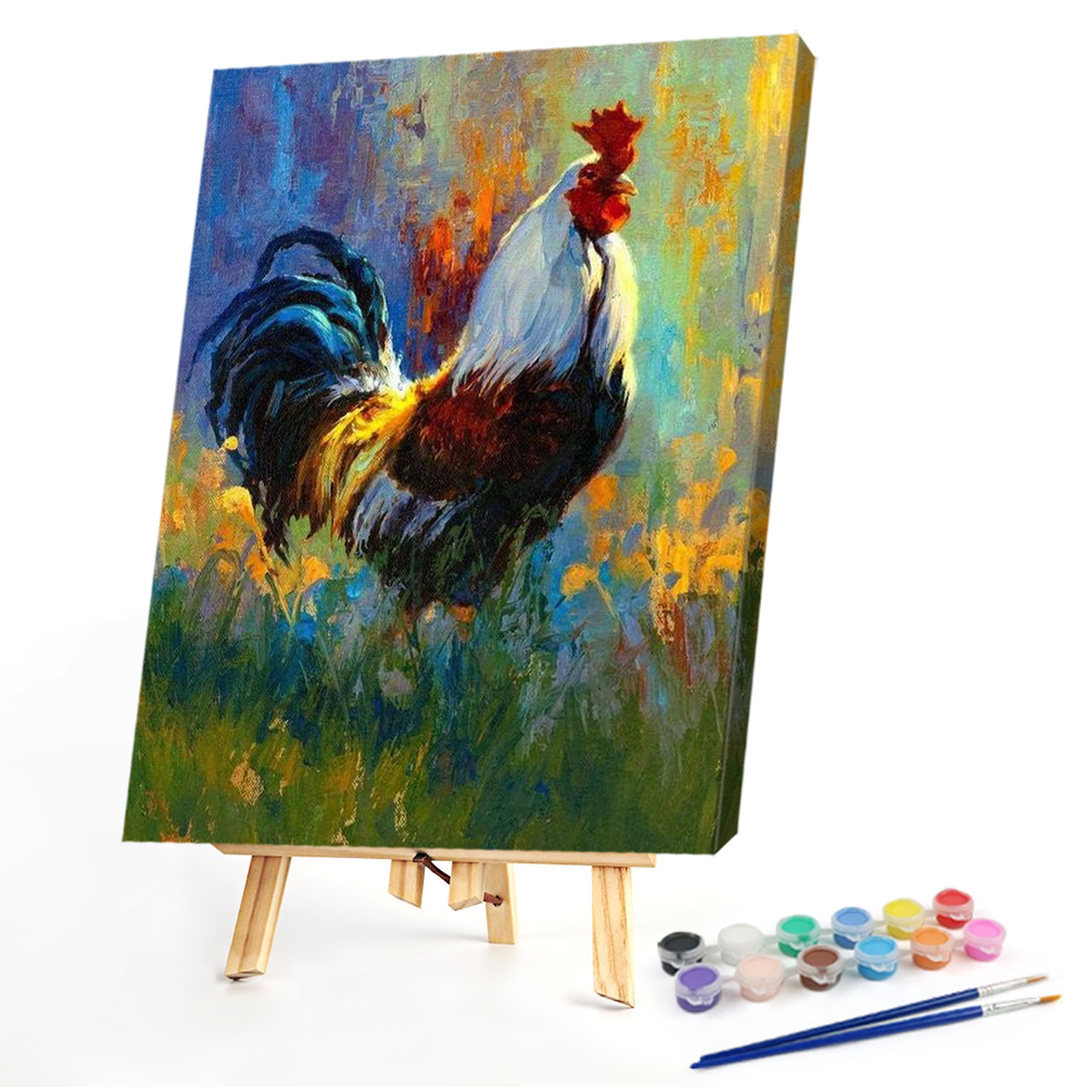 

40*50CM - Paint By Numbers - Rooster, 501 Original