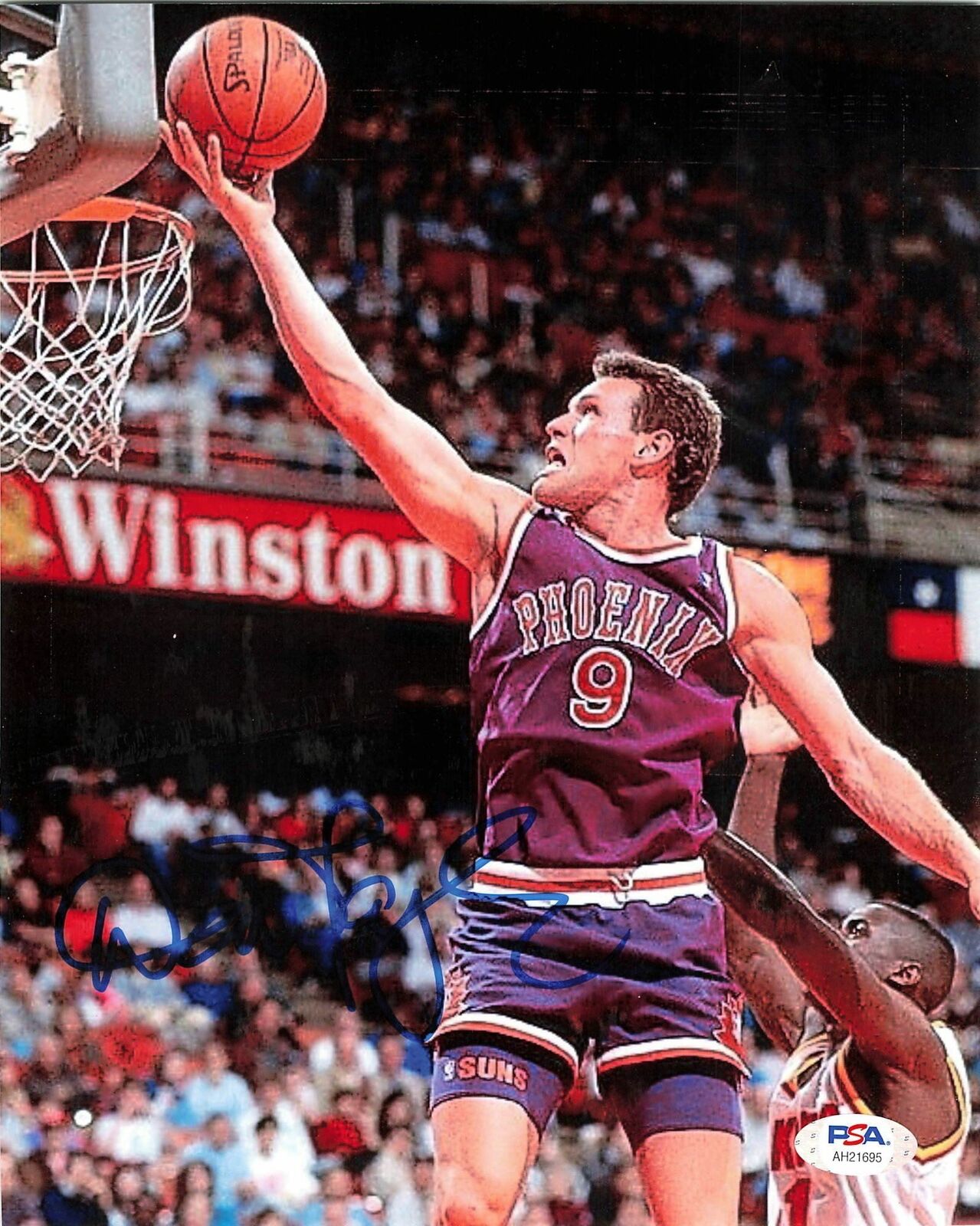 Dan Majerle signed 8x10 Photo Poster painting PSA/DNA Phoenix Suns Autographed