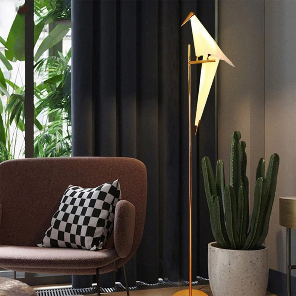 Nordic Creative Three Lights Bird Floor Lamp For Living Room