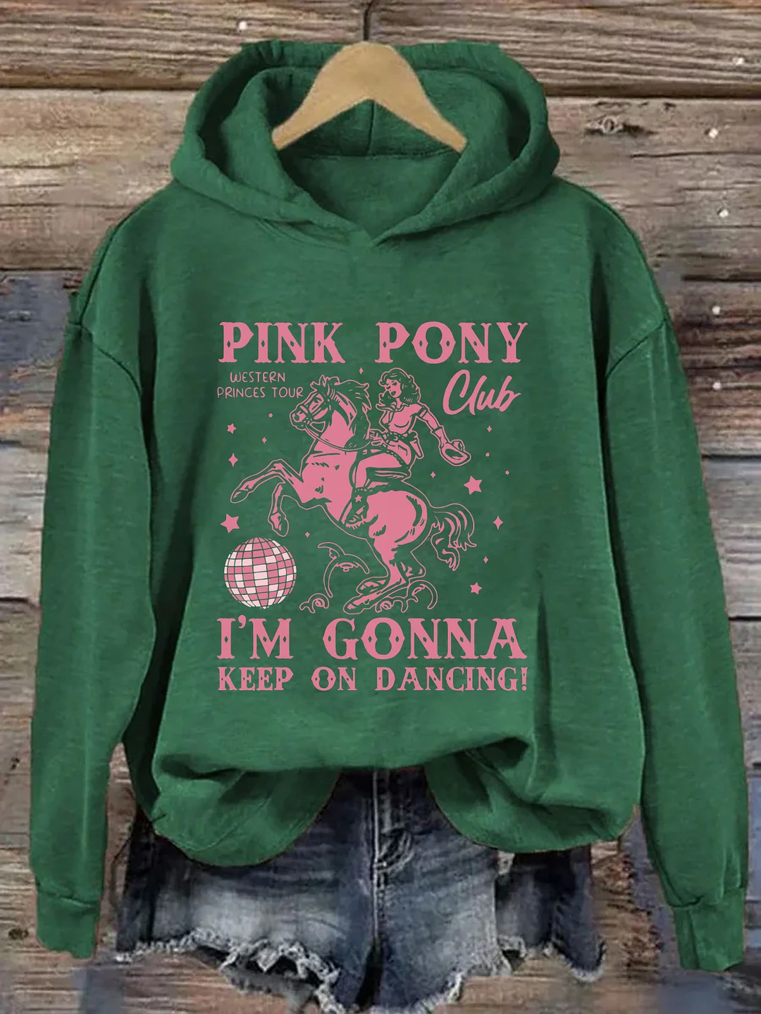 Pink Pony Club Hoodie