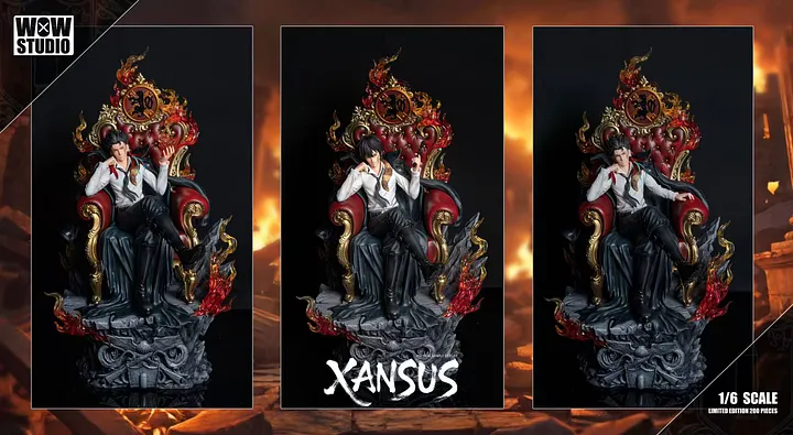 WOW Studio - XANXUS Katekyo Hitman Reborn 1/6 Scale Statue(GK)