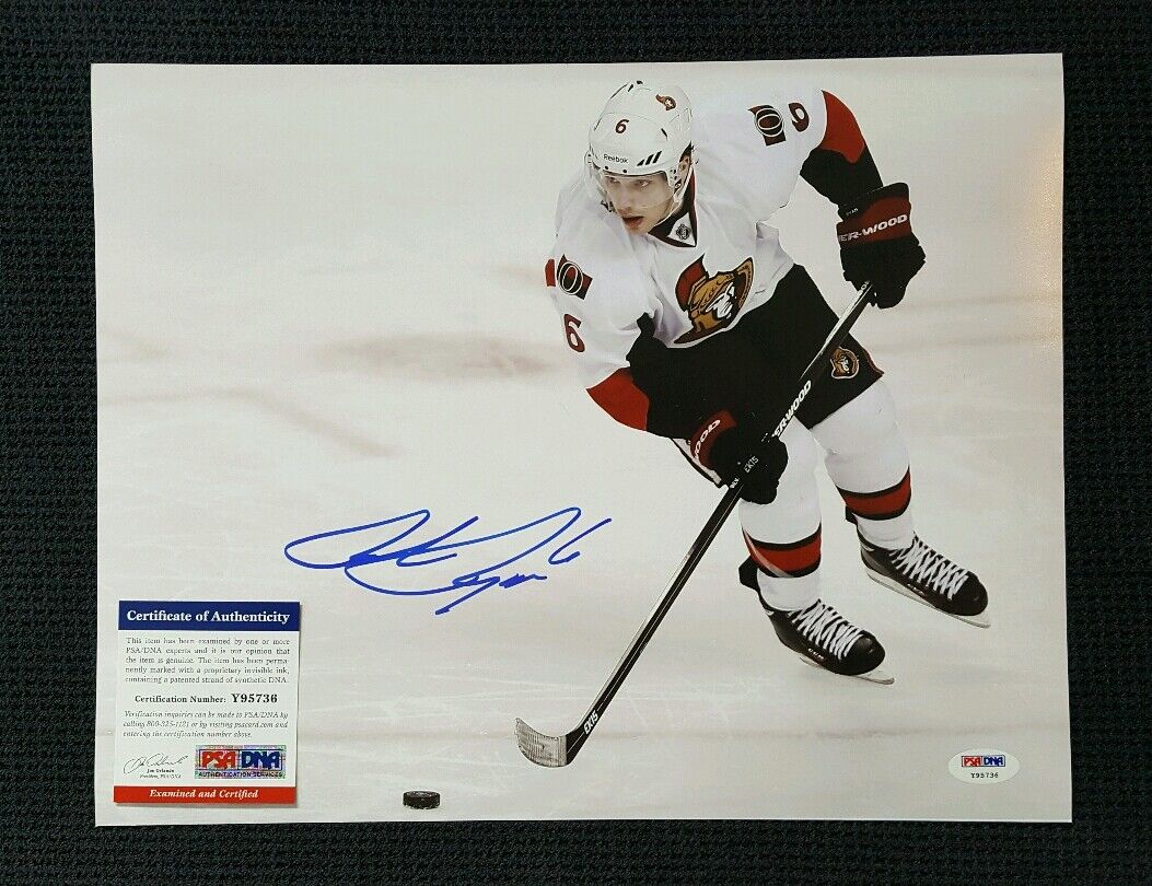 BOBBY RYAN Autographed Ottawa Senators 11x14 Photo Poster painting. PSA