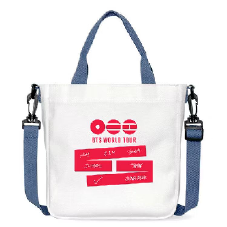 BTS Canvas Tote Bag | Vintage Arirang Concert Crossbody Bag