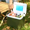 Outdoor Cooler Box Portable Camping Refrigerator 13L Fresh-Keeping Incubator
