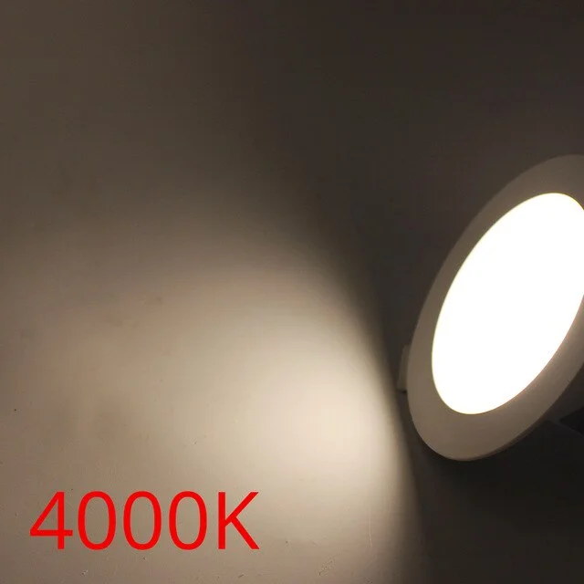 LED Recessed Downlights Ceiling Spot Lamp 3000K/4000K/6000K 3W 5W 7W 9W 12W 15W 18W Living Room Kitchen Lamp