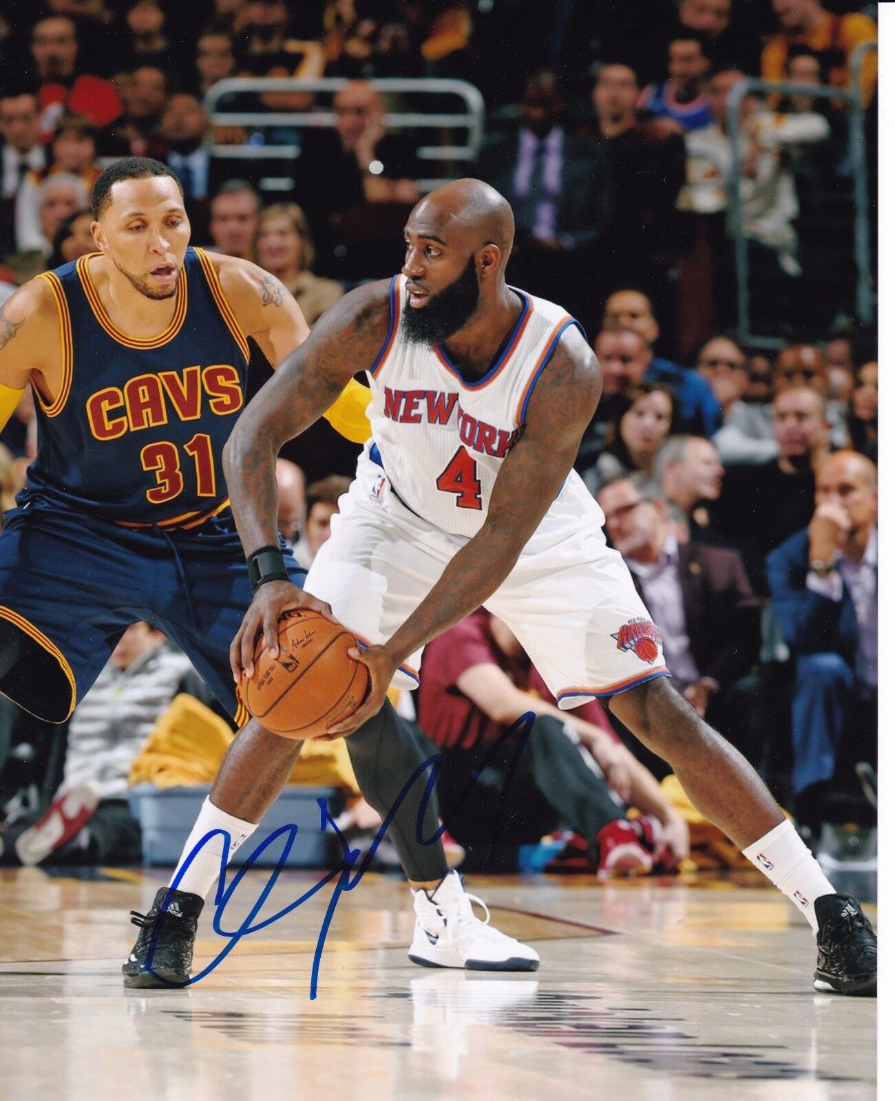 Quincy Acy Autographed 8x10 New York Knicks#S1204