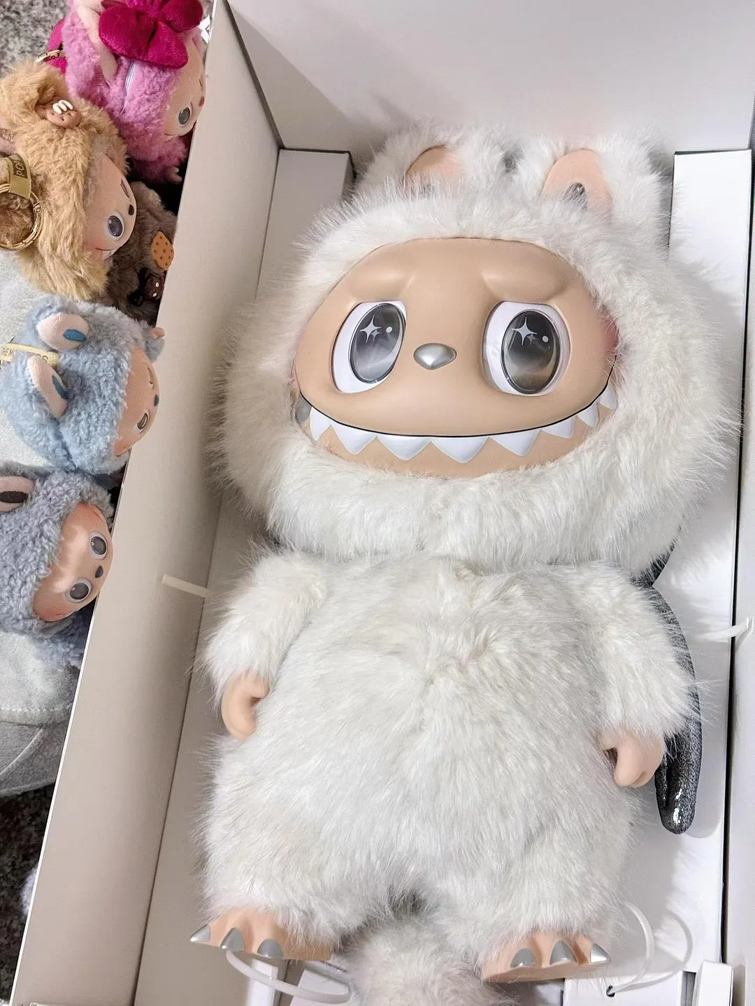 Archangel labubu vinyl doll labubu big leader 58cm bubble tide play gift high quality