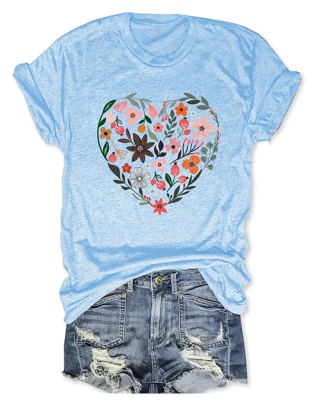 Wildflower Heart T-Shirt