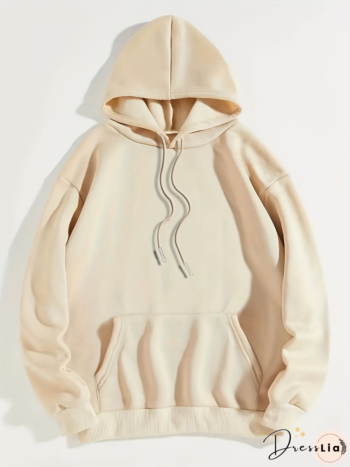 Cartoon Dinosaur Graphic Long Sleeve Fleece Hooded Sweatshirts Print Drawstring Sports