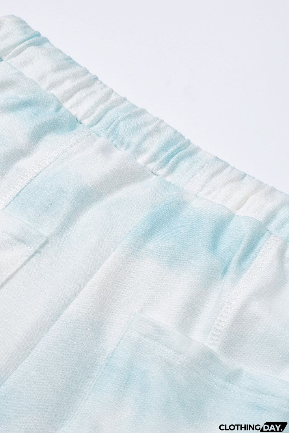 Knit Tie Dye Lounge Shorts
