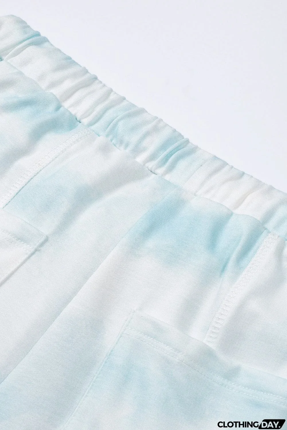 Knit Tie Dye Lounge Shorts