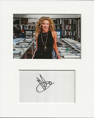 Kelly Hoppen dragons den genuine authentic autograph signature and Photo Poster painting AFTAL