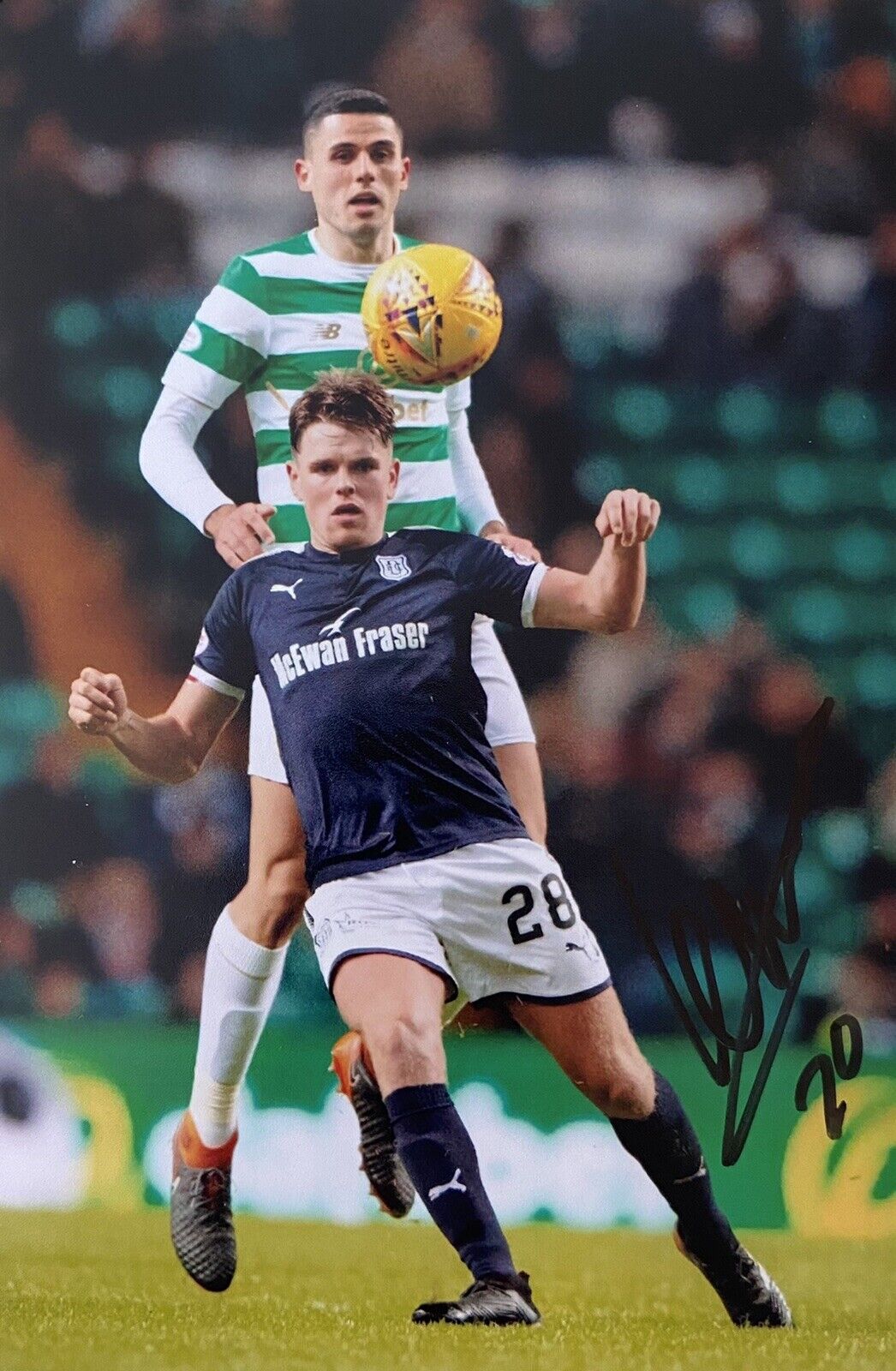 Lewis Spence Genuine Hand Signed Dundee United 6X4 Photo Poster painting