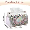 Rainbow Butterfly DIY PULeather Diamond Painting Tissue Box for Adults Beginners Gem Art Painting Napkin Holder for Living Room Bedroom Bathroom Table Decor