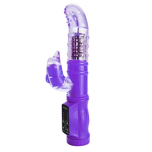 Bed fun-G-Spot Rabbit Dildo Vibrator for Dual Stimulation