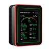 15 In 1 Air Quality Monitor CO2 Formaldehyde Detector APP Control (Black)