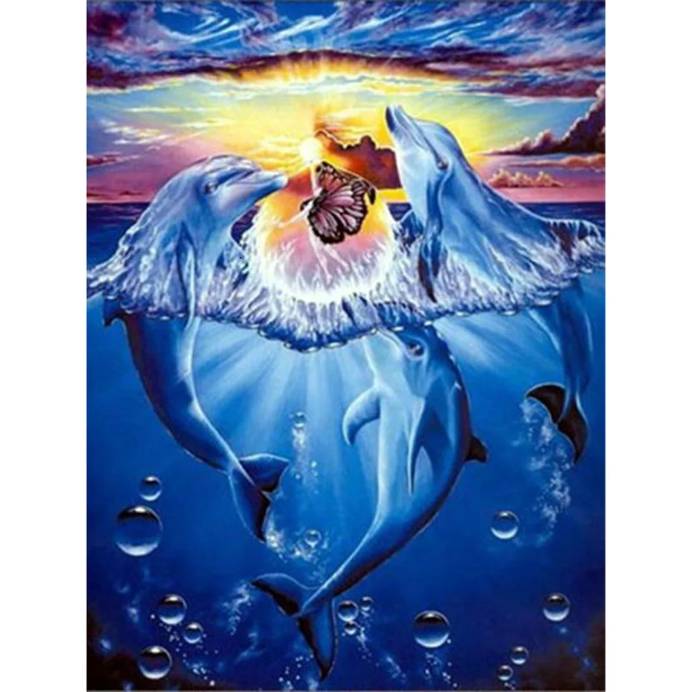 Diamond Painting - Full Round/Square Drill - Undersea Wolrd(30*40 - 50*60cm)