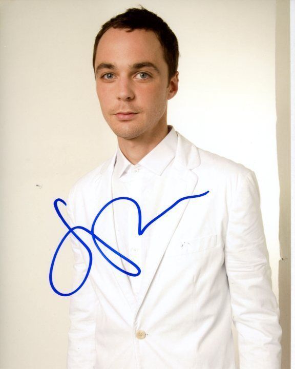 JIM PARSONS Signed Autographed Photo Poster painting