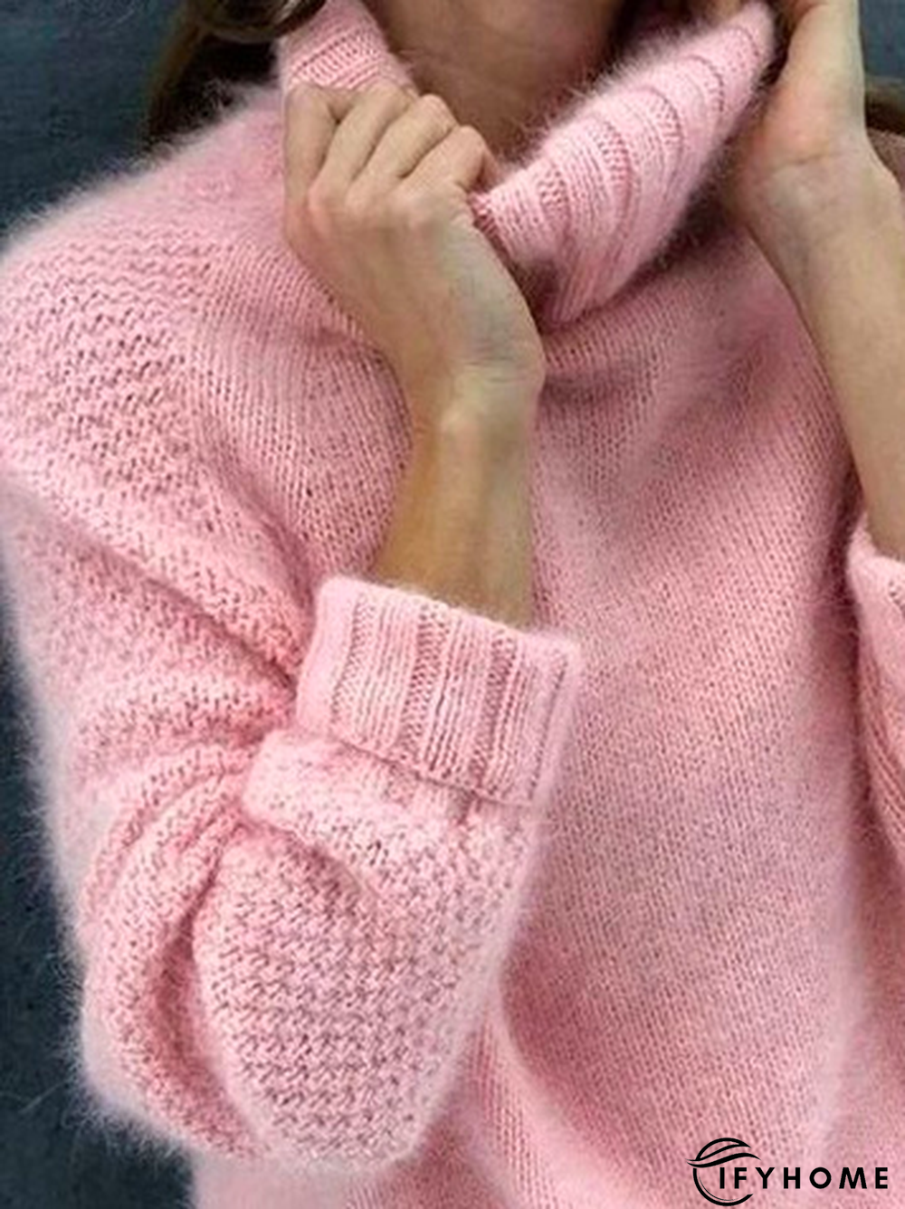 Plain Casual Loose Sweater | IFYHOME