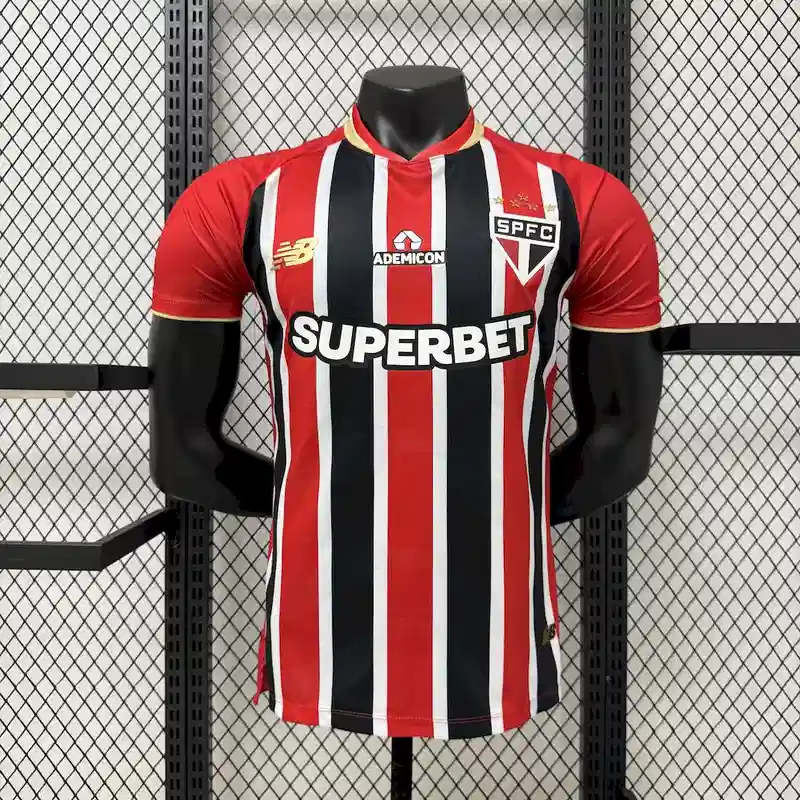 25/26 Player Version Sao Paulo Soccer Jersey Away
