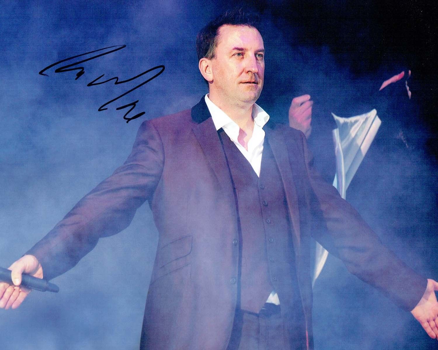 Lee MACK Signed Autograph 10x8 Photo Poster painting 1 AFTAL COA Stand Up Comedian Not Going Out