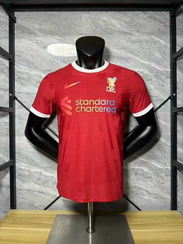 Player Version 2025-2026 Liverpool Red Special Edition Soccer Jersey