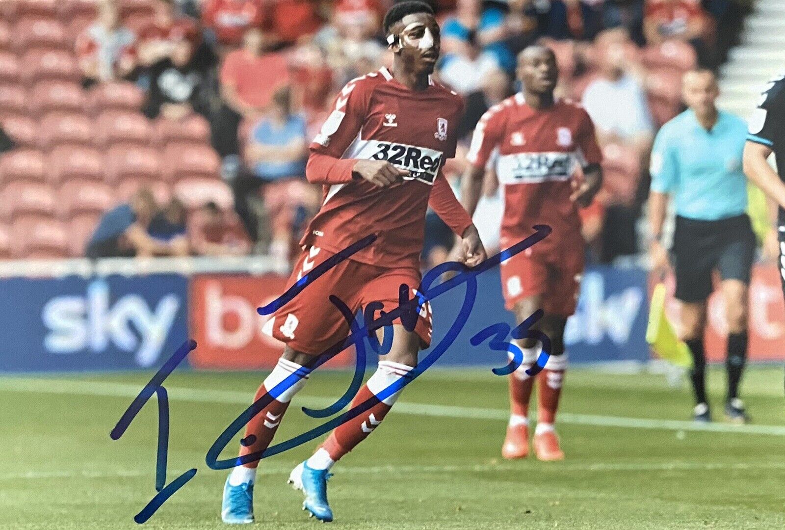 Isaiah Jones Genuine Hand Signed Middlesbrough 6X4 Photo Poster painting