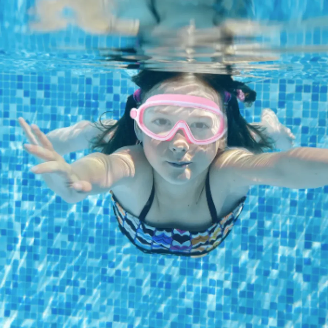 TibaToes&trade; Clip-On Swim Goggles
