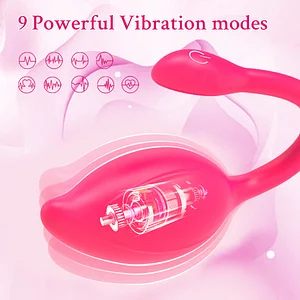 App-Controlled and Wireless Remote Panty Vibrator with 9 Strong Vibration Frequencies