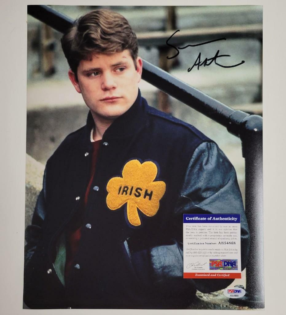 Actor Sean Astin signed Rudy 11x14 Photo Poster painting #2 Autograph ~ PSA/DNA COA