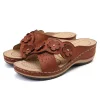 Women's comfortable flat round toe sandals