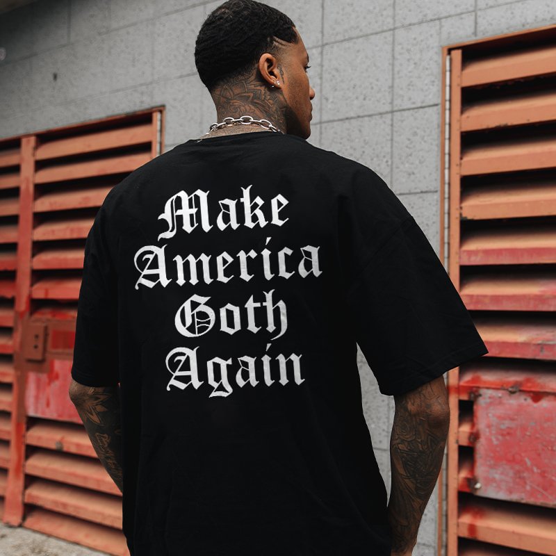 Make America Both Again Printed T-shirt -  UPRANDY