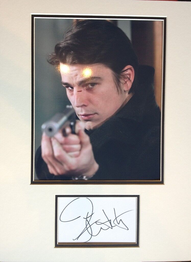 JOSH HARTNET - SLEVIN ACTOR - BRILLIANT SIGNED COLOUR Photo Poster painting DISPLAY