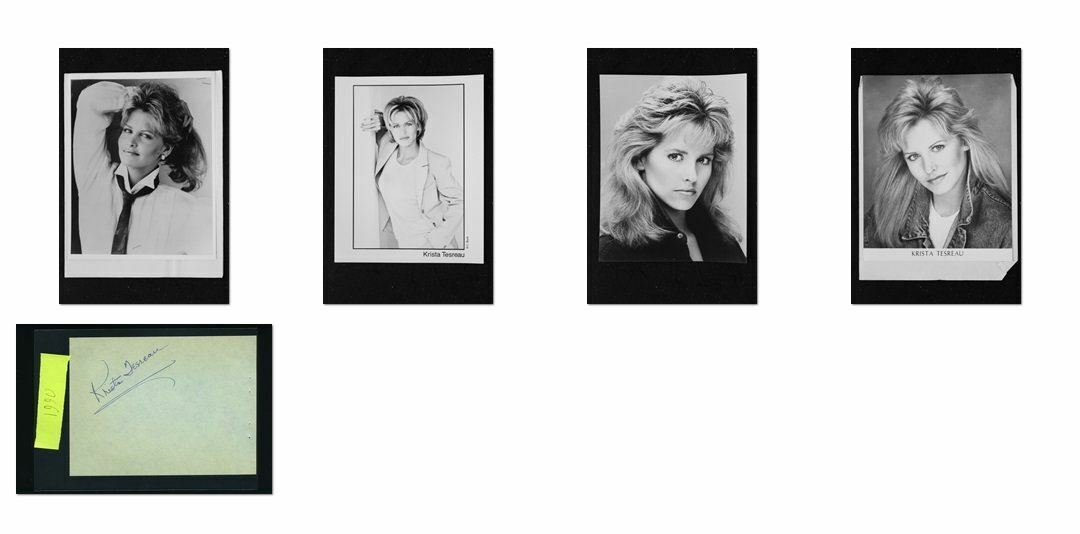 Krista Tesreau - Signed Autograph and Headshot Photo Poster painting set - Santa Barbara