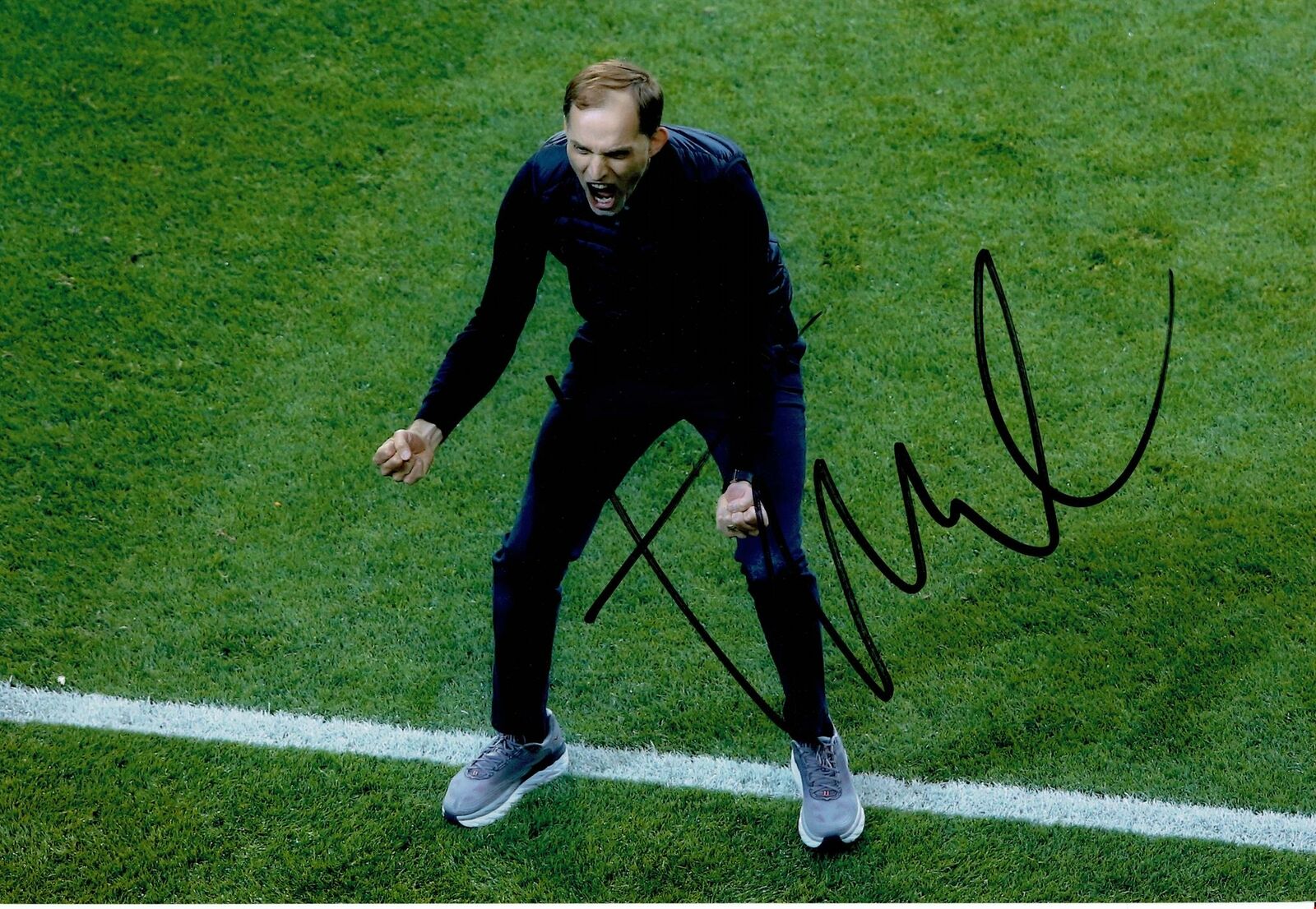 Thomas Tuchel Signed 12X8 Photo Poster painting Chelsea F.C. Genuine Signature AFTAL COA (1569)