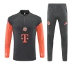 Bayern 25-26 1/4 Zip Tracksuit dark gray Player Version Chandal