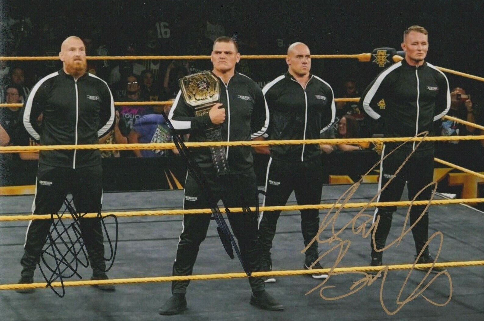 Imperium (WWE) **HAND SIGNED** 8x12 Photo Poster painting ~ AUTOGRAPHED