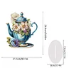 >SALE<Acrylic Special Shaped Flower Cup Table Top Diamond Painting Ornament Kits Decor