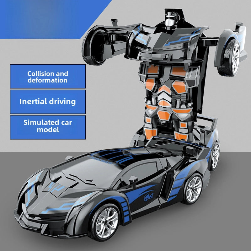 Children’s Toy Car Boy Children’s Toy Impact Deformation Car Model Inertia Toy Stall Night Market