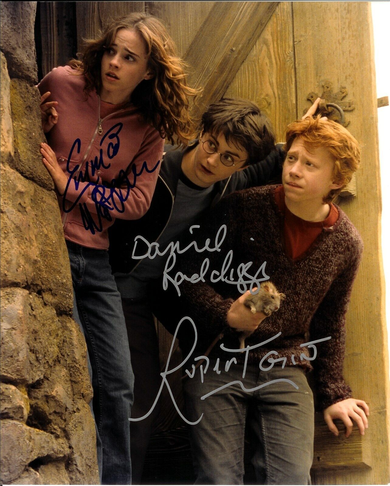 HARRY POTTER - CAST SIGNED Autographed Signed 8x10 Reprint Photo Poster painting #3 !!