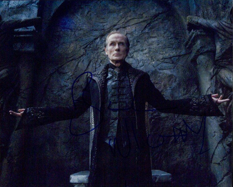 Bill Nighy (Underworld) signed 8x10 Photo Poster painting in-person