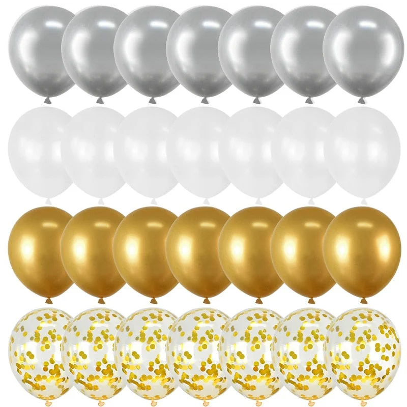 40pcs Navy Blue Balloon Set Wedding Kids Birthday Party Latex Confetti Balloons Garland Graduation Party Decoration Baby Shower