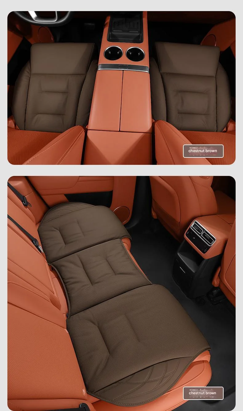 Car Nappa leather full-coverage seat covers -- Car seats converted into soft sofas