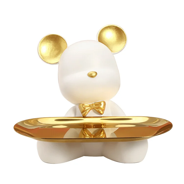 【Ornament】Home Decor Resin Ornaments-Nordic Bear Storage gbfke