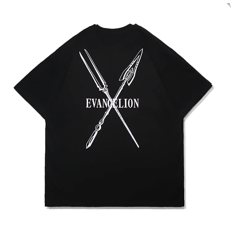 Pure Cotton Neon Genesis Evangelion Spear of Longinus T-shirt  weebmemes