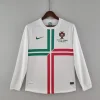 Retro 2012 Portugal Long Sleeve Soccer Jersey Away