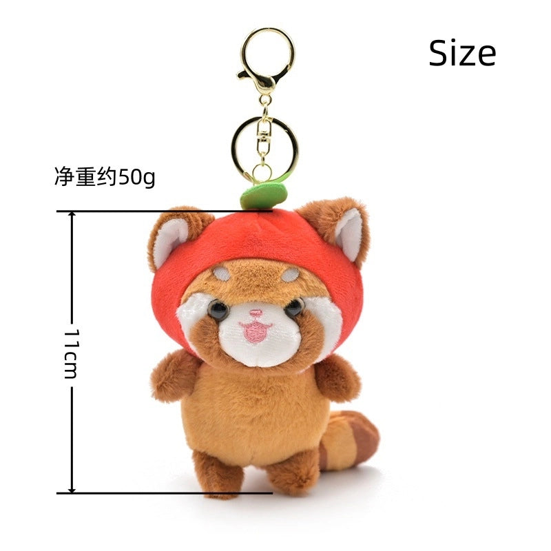 Elegant Cute Animal PP Cotton Plush Unisex Keychain